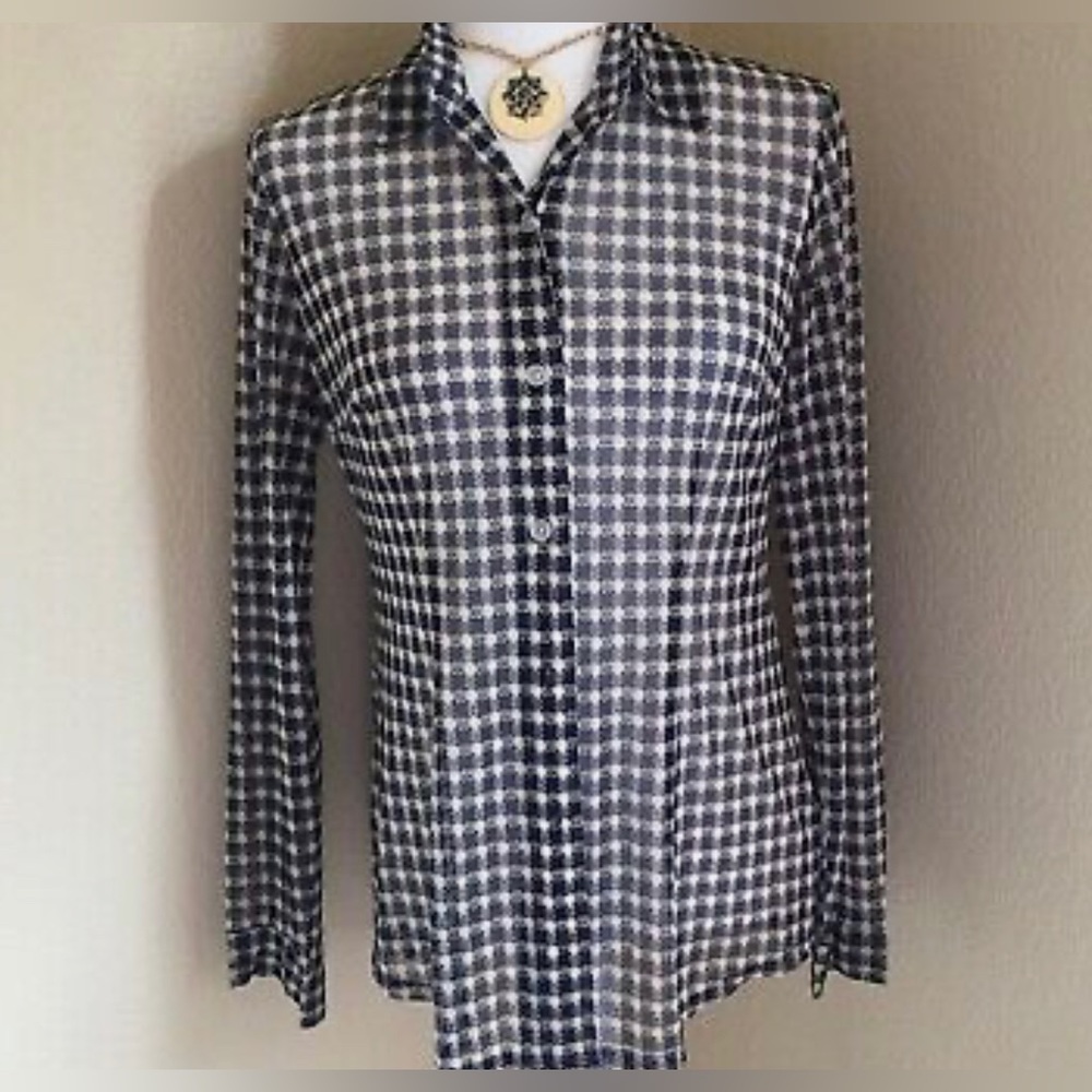 Cabi mesh long sleeve shirt